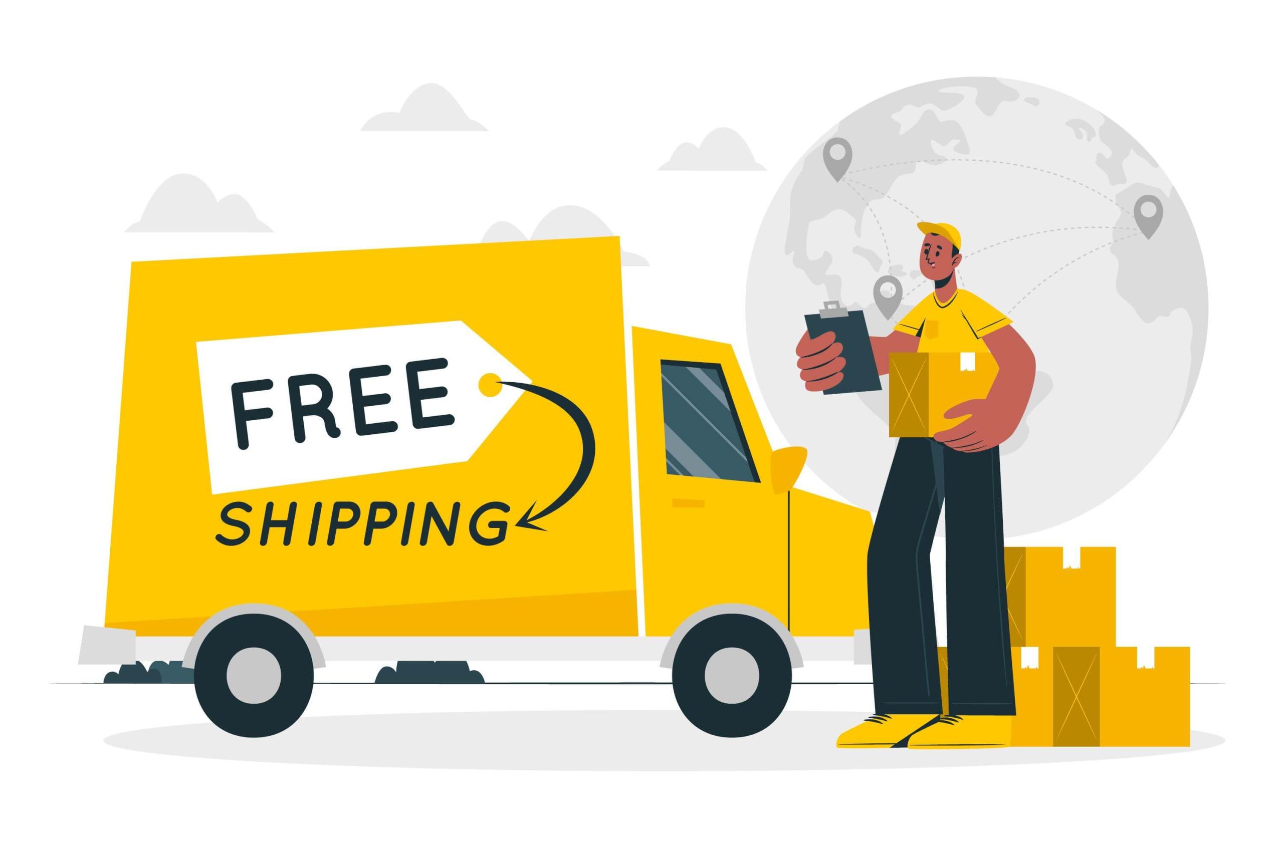 shopify free shipping over amount