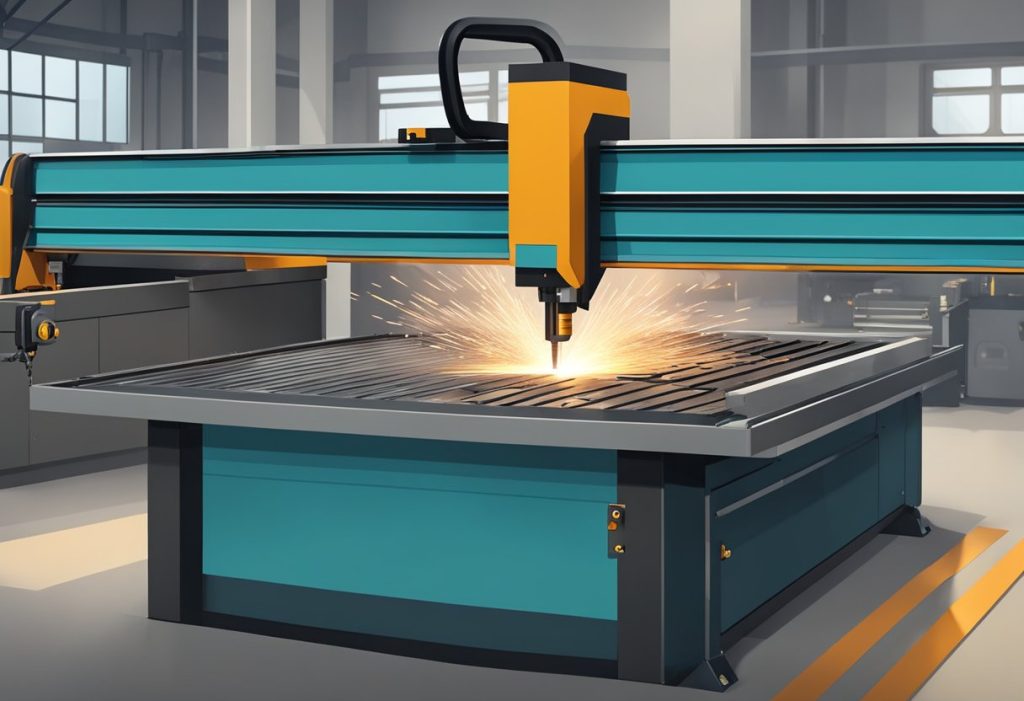 CNC plasma cutting machine